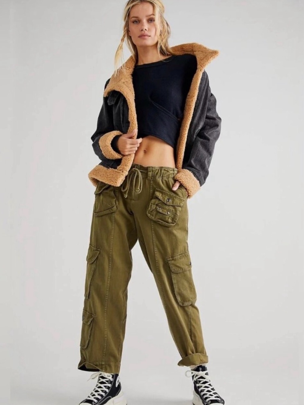 Free People Tahiti Cargo Pants - XS